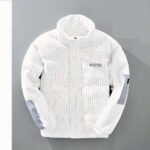 Goede kwaliteit, zeer comfortabele jas van dons en ribfluweel.